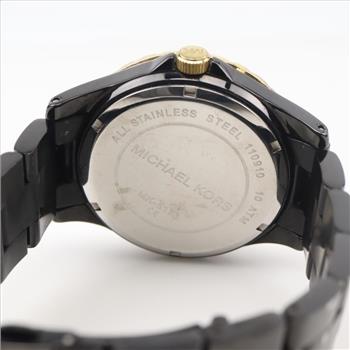 Michael Kors Black Stainless Steel Watch