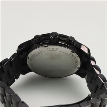 Michael Kors Blacked Out Runway Watch