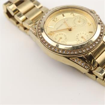 Michael Kors Blair Champagne Chronograph Watch