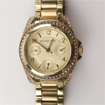 Michael Kors Blair Champagne Chronograph Watch