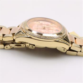 Michael Kors Blair Two Tone Stainless Steel Watch