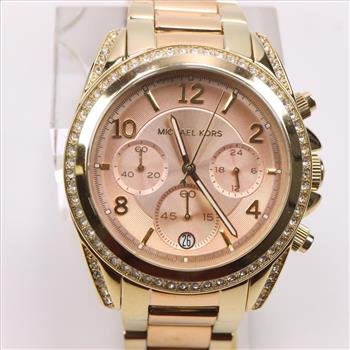 Michael Kors Blair Two Tone Stainless Steel Watch