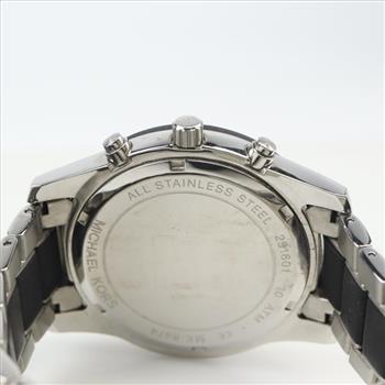 Michael Kors Caine Black and Red Watch