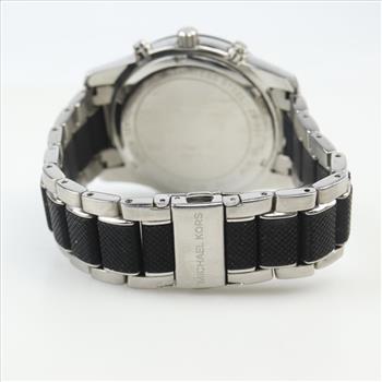 Michael Kors Caine Black and Red Watch