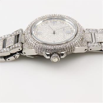 Michael Kors Camile Crystal Pave Dial Watch