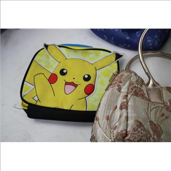 Michael Kors, Champion, Imoshion And More Handbags, Totes, And Lunchbags, 8 Pieces