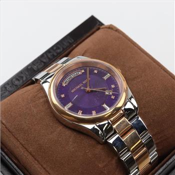 Michael Kors Colette Purple Dial Watch