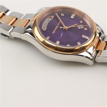 Michael Kors Colette Purple Dial Watch