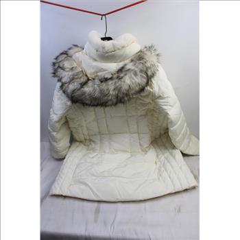 Michael Kors Cream Puffer Jacket, Size 2XL, 1 Piece Count