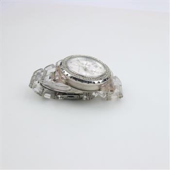 Michael Kors Crystal Accent Chronograph Watch