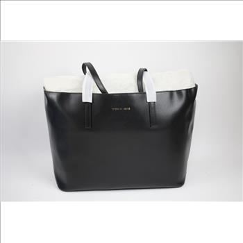 Michael Kors Emry Leather Tote, Black