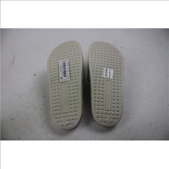 Michael Kors Gilmore Slide Sandals, Vanilla, Size 6M