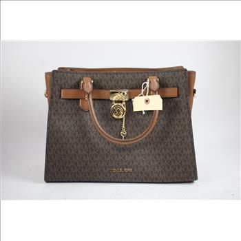 Michael Kors Hamilton Handbag, Brown