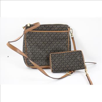 Michael Kors Handbag With Zipper Wallet