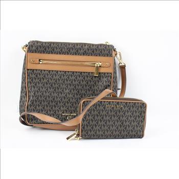 Michael Kors Handbag With Zipper Wallet