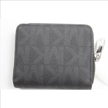 Michael Kors Jet Set PVC Zip Around Bifold Wallet