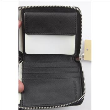 Michael Kors Jet Set PVC Zip Around Bifold Wallet