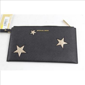 Michael Kors Large Zip Clutch Purse