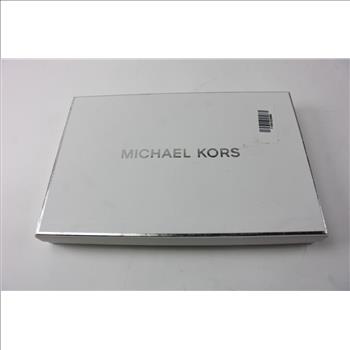 Michael Kors Large Zip Clutch Wristlet, Brown