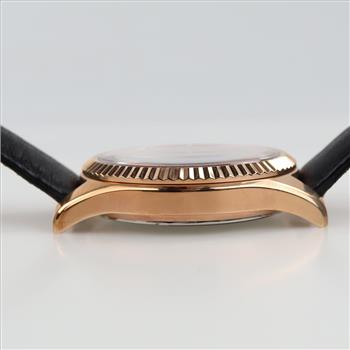 Michael Kors Lexington Leather Watch