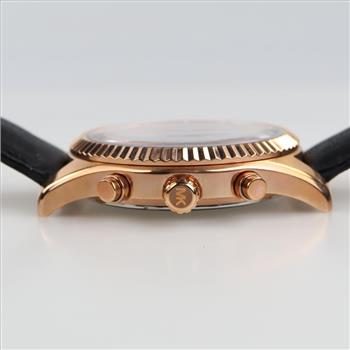 Michael Kors Lexington Leather Watch