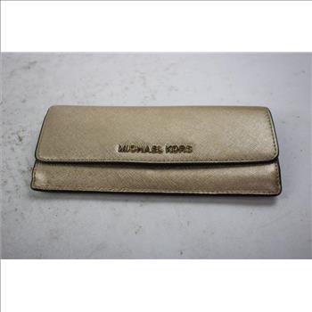 Michael Kors Long Wallet, Gold
