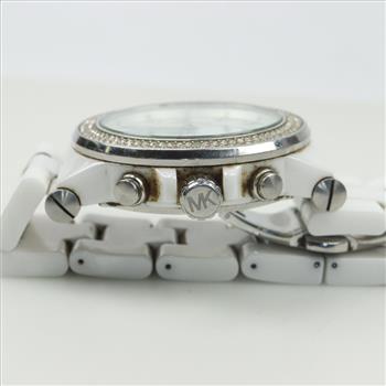 Michael Kors Mother Of Pearl Chrono Watch