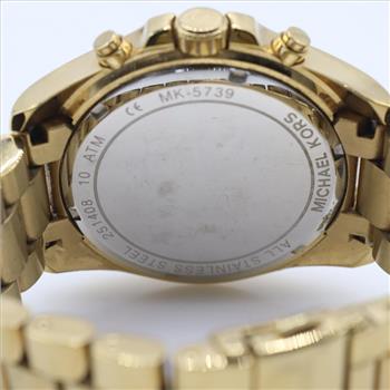 Michael Kors Oversized Bradshaw Gold-tone Watch