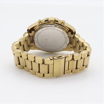 Michael Kors Oversized Bradshaw Gold-tone Watch