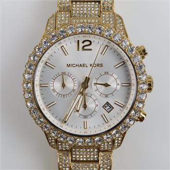 Michael Kors Oversized Layton Pave Watch