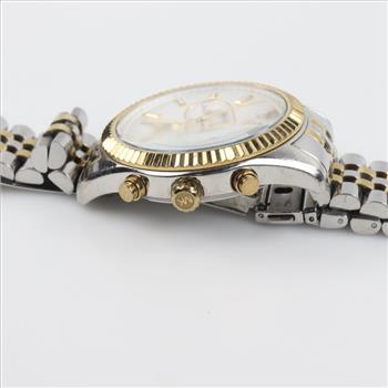 Michael Kors Oversized Lexington Two Tone Watch