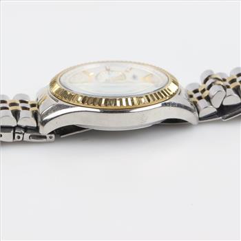 Michael Kors Oversized Lexington Two Tone Watch