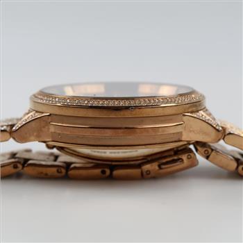 Michael Kors Oversized Runway Pave Chronograph Watch