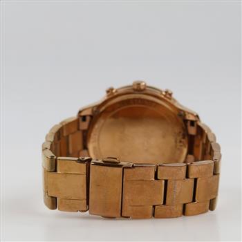 Michael Kors Oversized Runway Pave Chronograph Watch