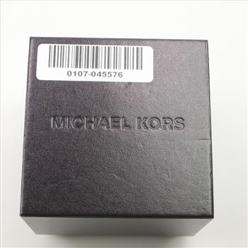 Michael Kors Rose Slim Runway Purple Dial Watch