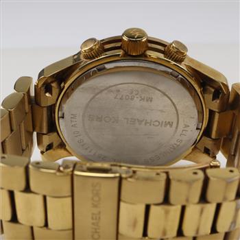 Michael Kors Runway Chronograph Stainless Steel Watch