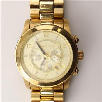 Michael Kors Runway Chronograph Stainless Steel Watch