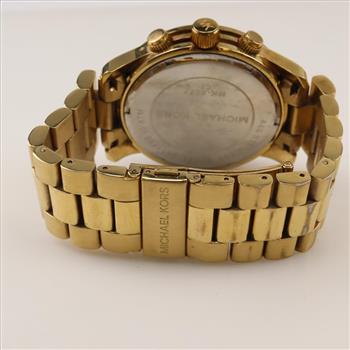 Michael Kors Runway Chronograph Stainless Steel Watch