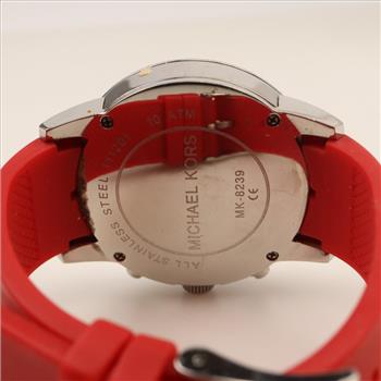 Michael Kors Scout Red Chronograph Watch