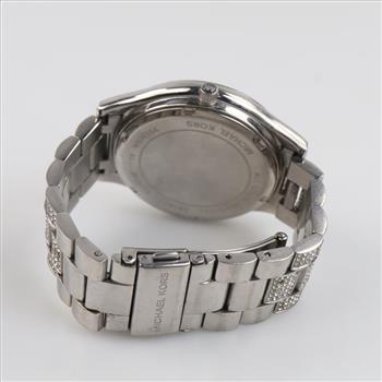 Michael Kors Slim Runway Pave Watch