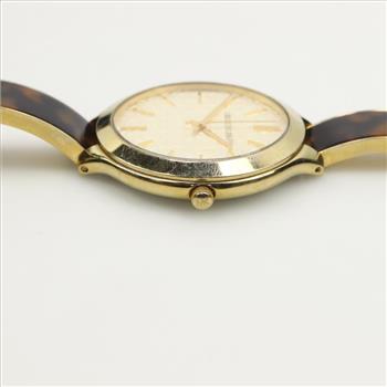 Michael Kors Slim Runway Tortoise Acetate Watch