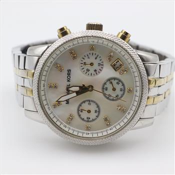Michael Kors Two-tone Chronograph Watch