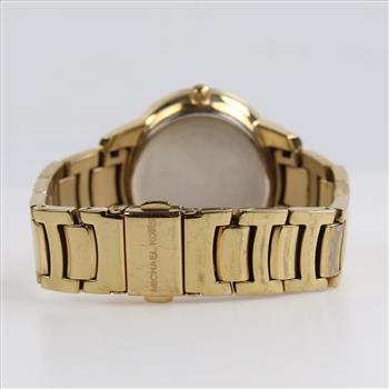 Michael Kors Whitley Champagne Dial Watch