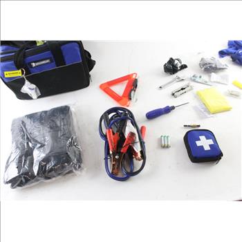 Michelin Roadside Safety Kit, 10+ Pieces