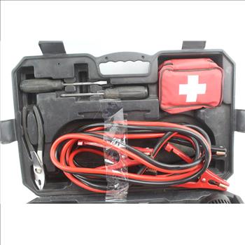 Michelin Tool Box With Jumper Cables And Tools 10+ Items