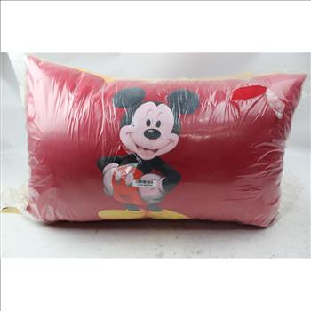 Mickey Mouse Standard Size Pillows: 2 Items
