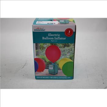 Micro Galaxian II Compact Laser Light Effect, Electric Balloon Inflator, 2 Pieces