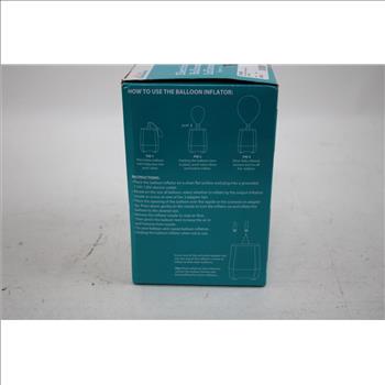 Micro Galaxian II Compact Laser Light Effect, Electric Balloon Inflator, 2 Pieces