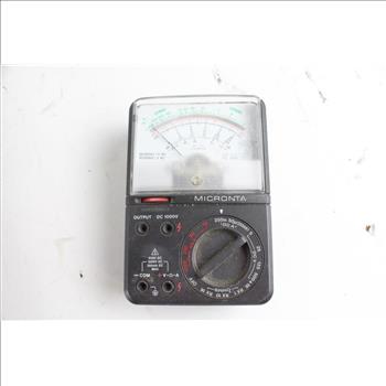Micronta Multitester And More, 10+ Pieces