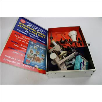 Microscope And Lab Set, Books And More